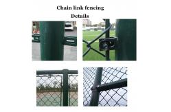 China Chain Wire Temporary Fence Chain link Galvanized Netting Roll supplier