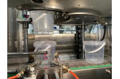 China Bottles Detergent Powder Candy Filling Packing Machine Sealing Capping Labeling supplier