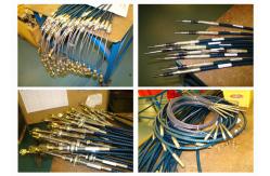 China Custom Industrial Control Cables , Tractor Spare Parts Choke Control Cable supplier