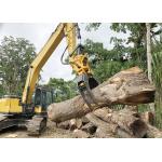 Multifunctional Digger Hydraulic Rock Grab Attachment Q355B Excavator Log Grapple