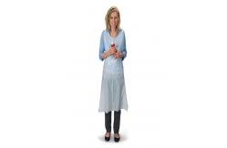 China Dirt - Proof Disposable Polyethylene Aprons White Roll Packed Pharmaceutical Use supplier
