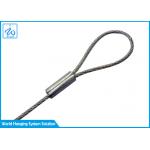 High Strength Durability Wire Rope Sling , Lifting Ropes Slings With Eye And Loop