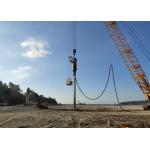 20 KN Electric Vibroflot With 0-50°C Working Temperature And 0 - 2.5 Mm Amplitude for sale