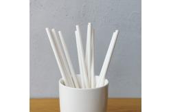 China OEM 6mm 197mm Paper Drinking Straws Bulk For Milkshake supplier