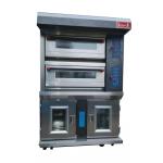                  Deck Oven + Proofer Together 2 Deck 4 Trays Baking Oven with 10 Trays Proofing Combination Oven              for sale