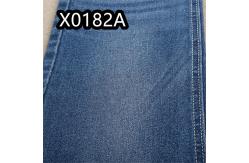 China 10Oz TR Cotton Polyester Spandex Denim Fabric Dark Blue Shade supplier