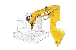 China Ex60 Zx135 Zx200 Pc240 Excavator Tunnel Arm Use Q355B Material supplier