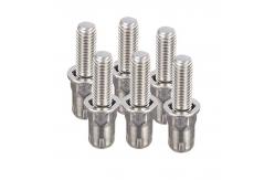 China Flat Head Half Hexagonal Blind Rivet Stud UNC M8 For Automotive Industry supplier