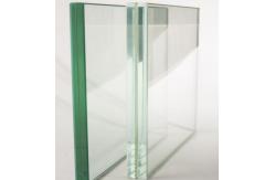 China Polished Edge Clear Laminated Tempered Glass Customized supplier
