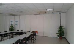 China MDF Board Movable Wooden Partition Wall for Conference Room Aluminium Frame supplier