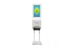 China 21.5inch Hand Sanitizer Dispenser Android Digital Signage With Cms Software supplier