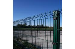 China Hot dipped Galvanized Pvc Coated Curvy 3d 4.5mm Welded Wire Mesh Fencing supplier