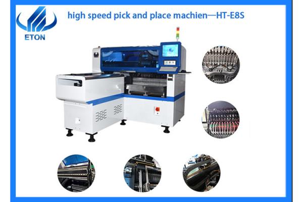12 Heads Lens SMT Pick And Place Machine Automatic High Speed 45000CPH