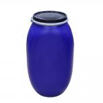 50~200 Kg Large Mouth Flange Barrel Chemical Thickened Round Iron Hoop Barrel for sale