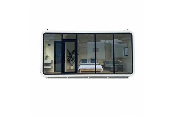 Sliding Foldable Apple Cabin Capsule House 20㎡ with Smart Lock