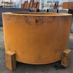 30 Inch 120cm Corten Steel Wood Burning Fire Pit 2mm Garden Centre for sale