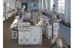 China PVC Braided Hose Twin Screw Extruder Machine , Flexible Plastic Pipe Making Machine supplier