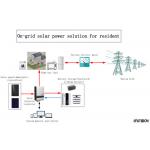 House On Grid Solar System Photovoltaic On Grid PV System for sale