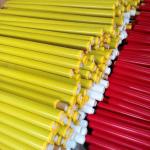 Black PVC Electrical Adhesive Tape Roll Flame Retardant