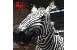 China Manual Control Realistic Animatronic Zebra Customized Available supplier