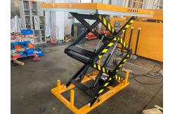 China HD1000 Stationary Lift Table Hydraulic Scissor Lift For Material Handling supplier