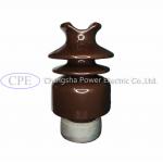 ODM Brown Glazed Porcelain Pin Post Insulator With Hardware