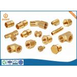 Brass Connector CNC Precision Turning Components Walking Cane Parts for sale