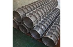 China Industrial Sieve Screen Round Stainless Steel Smooth Edge Inlet Pulp Consistency 1--4 supplier