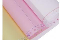China 3 Ply 80g 241mmx279mm Carbonless Continuous Paper supplier