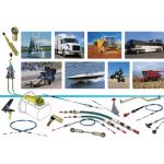 Mechanical Control Cable , Push Pull Control Cable For Construction Machinery