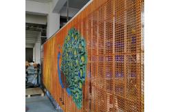 China Multifunctional Mesh Walls Aluminum Chain Link Curtain For Shopping Mall supplier