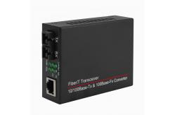 China Single Mode Gigabit Fiber Optic Media Converter Duplex SC Connector Unmanaged supplier