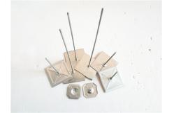 China 203mm Length Aluminum Self Adhesive Insulation Pins Used For Duct Connector supplier