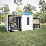 Prefabricated 20ft 40ft Expanding Modular House Prefab Expandable Container House for sale