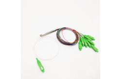China Low PDL Mini ISO14001 G657 Fiber Optic PLC Splitter supplier