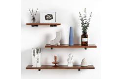 China 8 Inch Heavy Duty Wall Mounted Industrial Metal Shelf Brackets with Included Hardware supplier