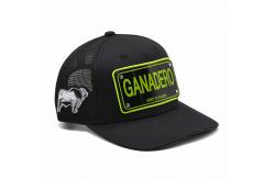 China High Profile 5 Panel Trucker Cap In Black  Red  White Blue Custom Color supplier