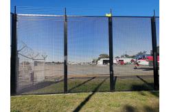 China Heavy Gauge Small Hole Welded Wire Mesh Fence High Security 358 Anti Climb supplier