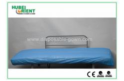 China Breathable CPE  Disposable Bed Protectors Hospital Bedding Cover To Prevent Cross Infection supplier