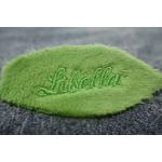 Green Velvet Fabric OEM Iron On Embroidered Patches for sale