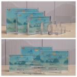 Double Sided Clear Picture 4X6 5X7 Magnetic Acrylic Photo Frame for sale