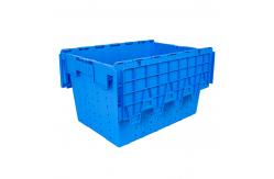 China Customized Logo Plastic Turnover Moving Container And Box For Logistics supplier