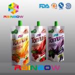 140ml 200ml Re-Sequeezed Baby Food Spout Pouch with double zipper
