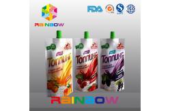 China 140ml 200ml Re-Sequeezed Baby Food Spout Pouch with double zipper supplier