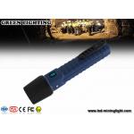 IP68 explosion prevention flashlight / explosion proof rechargeable torch 1300lum brightness for sale