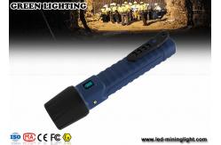 China IP68 explosion prevention flashlight / explosion proof rechargeable torch 1300lum brightness supplier