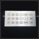 Metal Industrial Numeric Keypad Usb Interface For Public Kiosks Ce Certification for sale