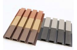 China 160x24mm Exterior WPC Wall Panel Hollow Wood Plastic Composite Wall Board supplier