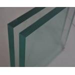 Smooth Tempered Laminated Glass Construction with Polished Edge for sale