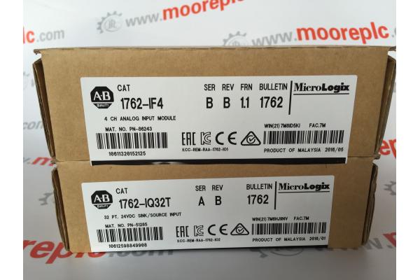 Allen Bradley 1764-24AWA MICROLOGIX 1500 BASE 120V AC IN / RELAY